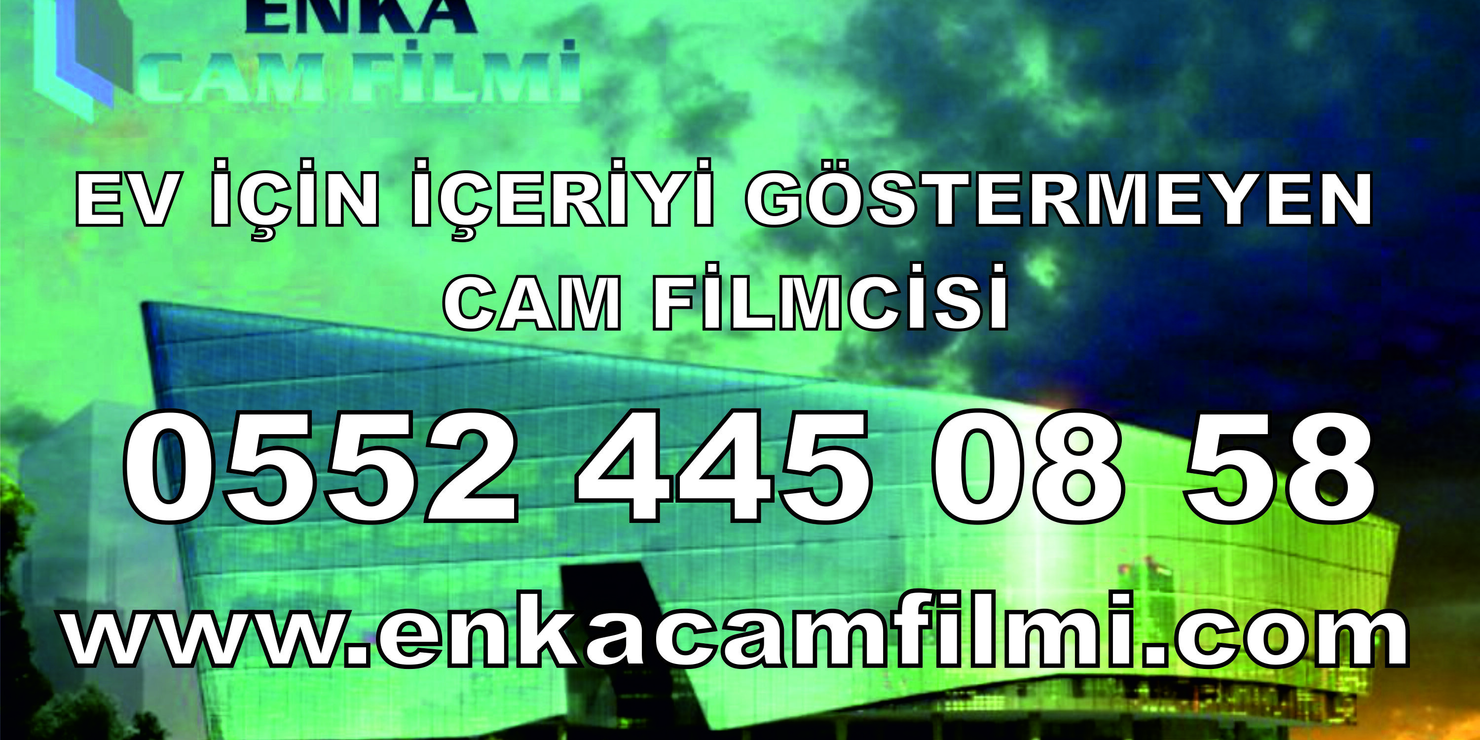 Ev İçin İçeriyi Göstermeyen Cam Filmi Uygulaması